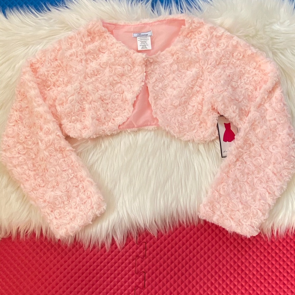 Girl clothes Dorissa hooded cape size 12